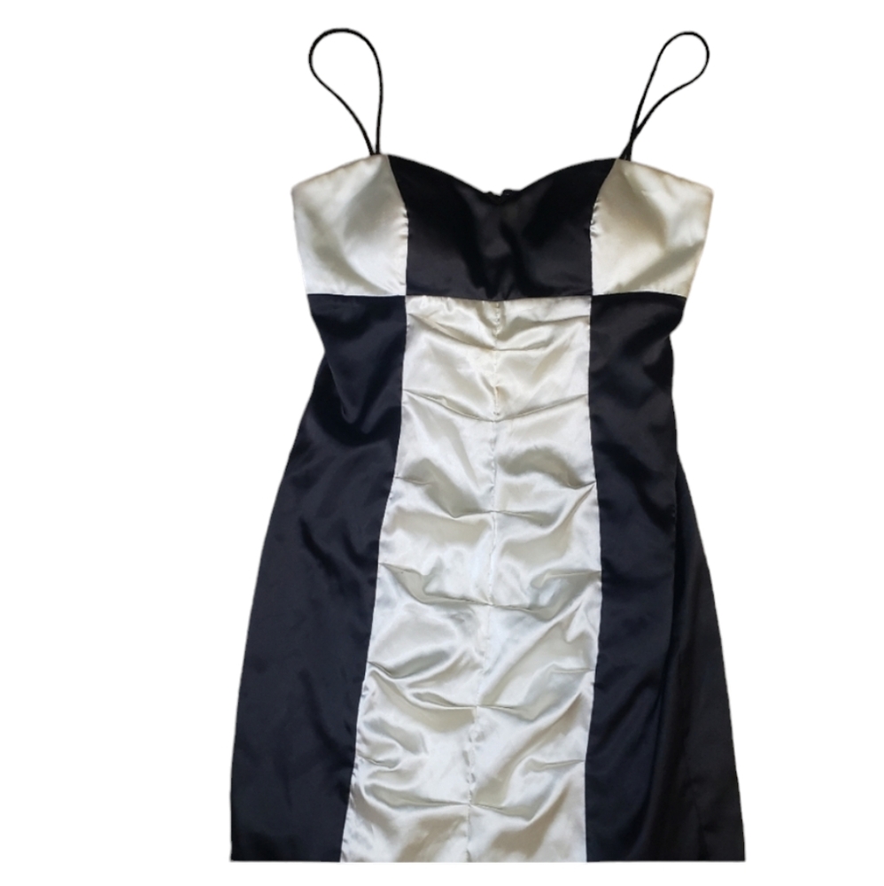 Black/White Cocktail Dress